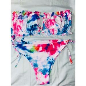 Multi color bikini